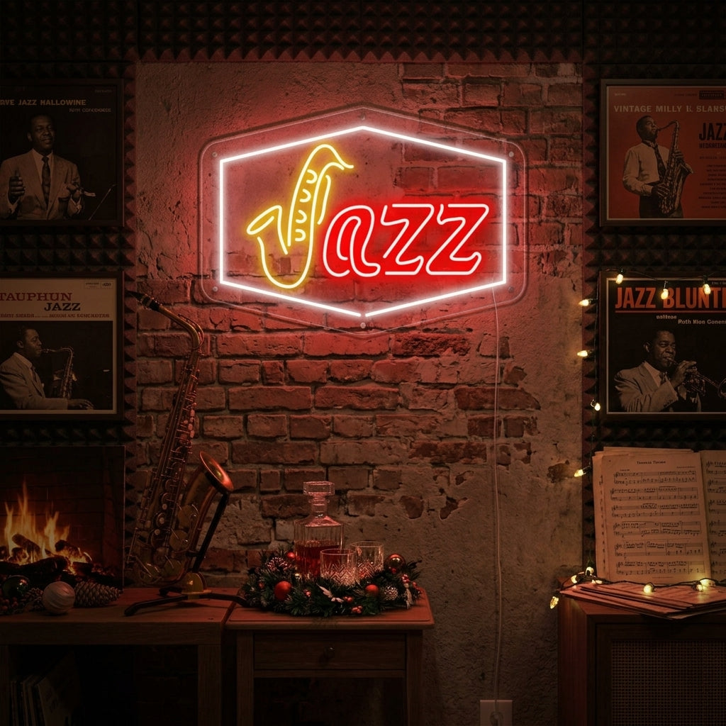 "Jazz" Neon Sign