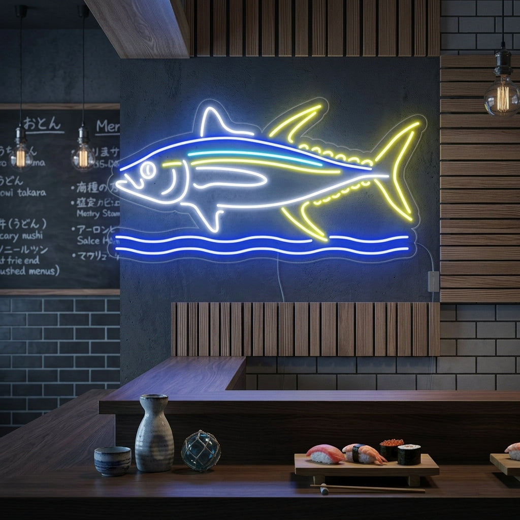 "Fish" Neon Sign