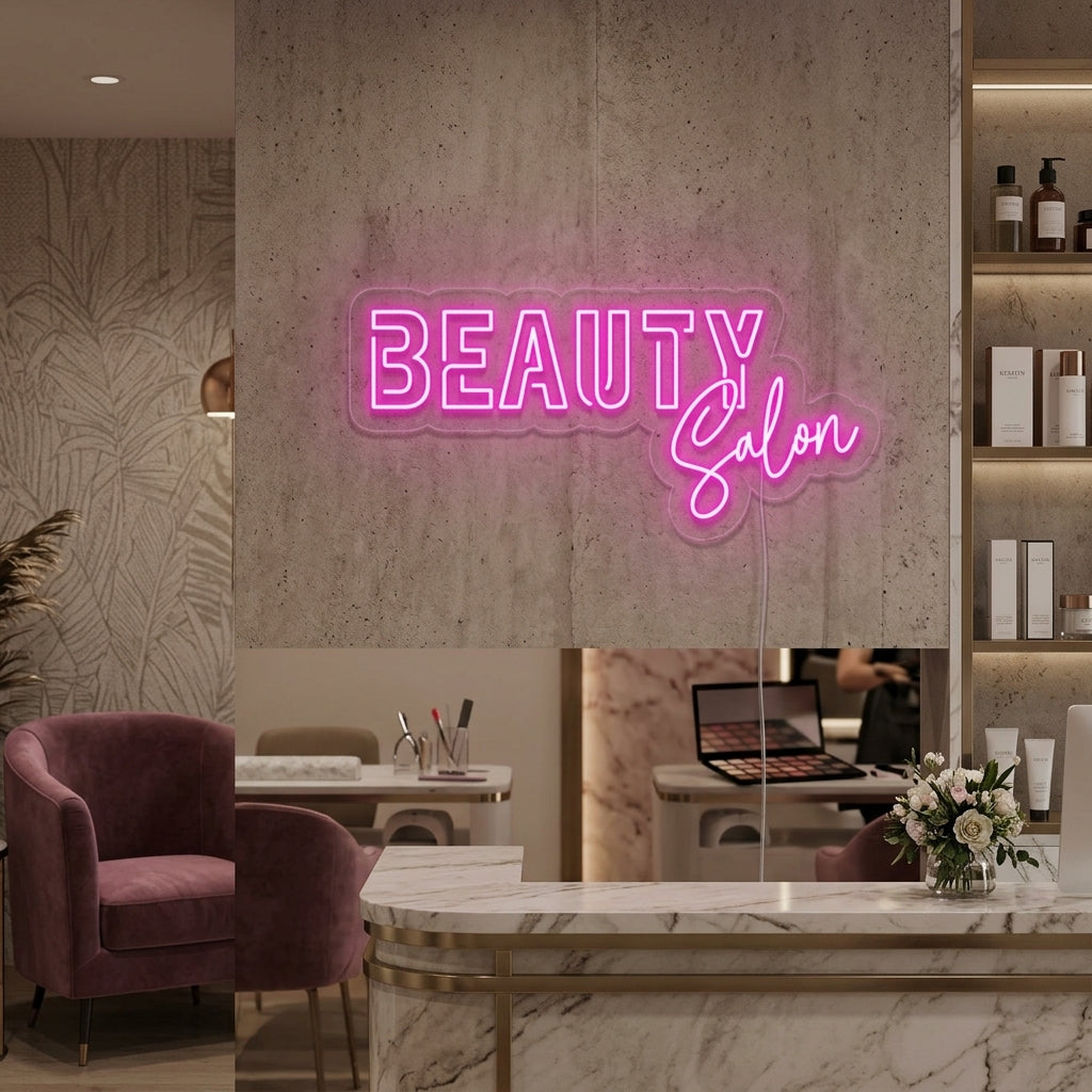 "Beauty Salon" Neon Sign