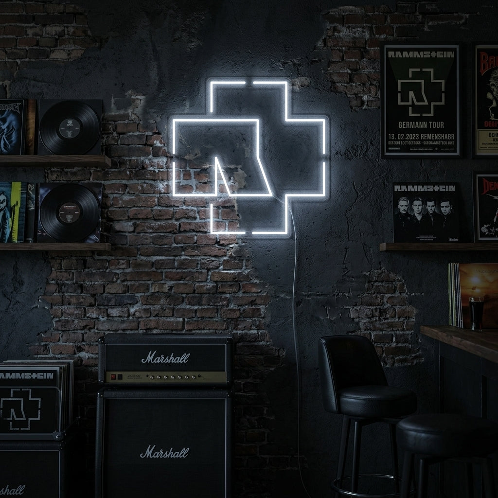 "Rammstein" Neon Sign