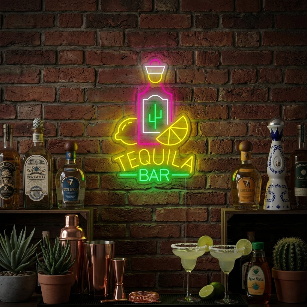 "Tequila Bar" Neon Sign