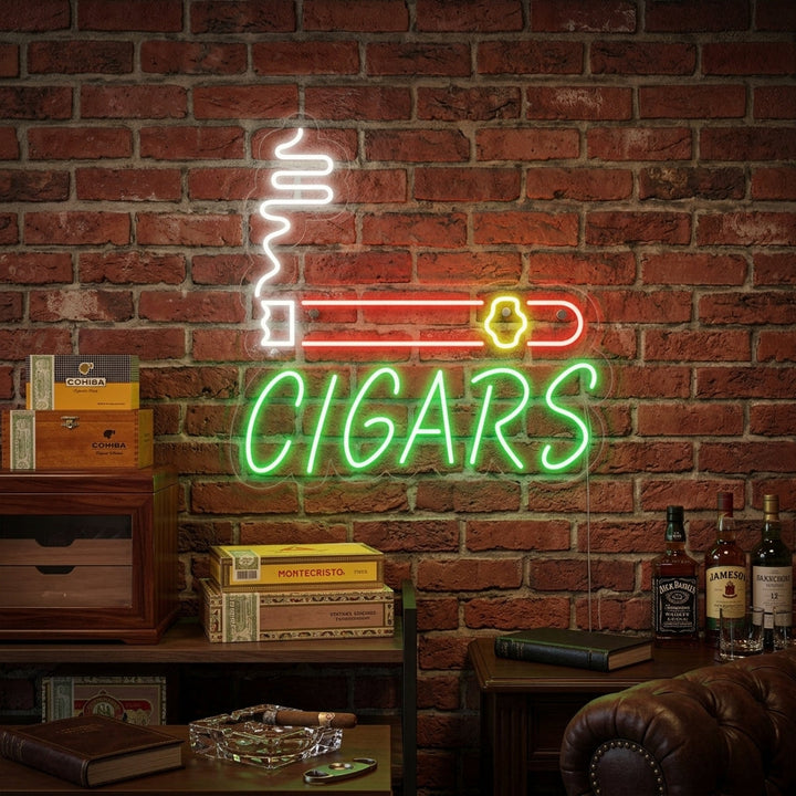 "Cigars Shop" Neon Sign