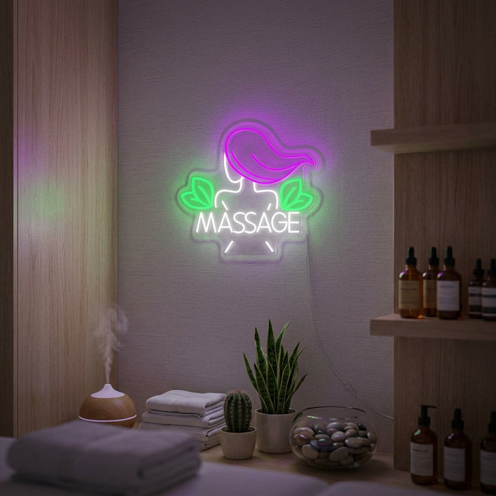 "Thai Massage Beauty Salon" Neon Sign