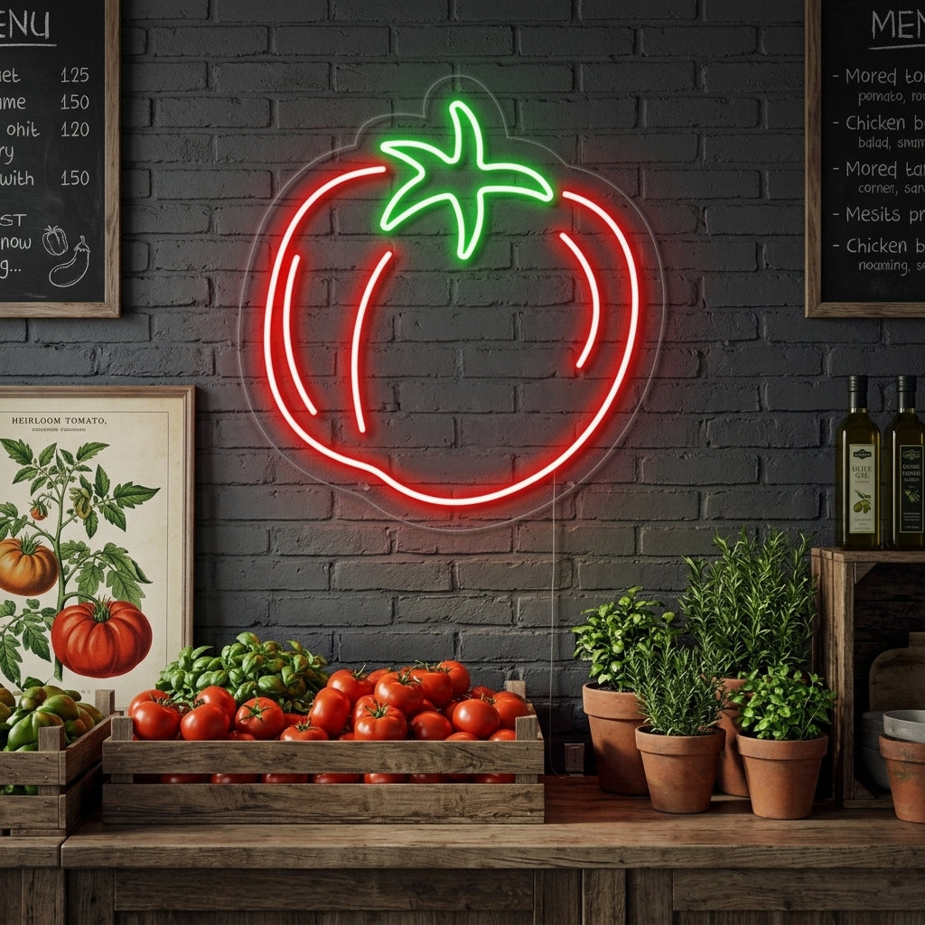 "Tomato" Neon Sign