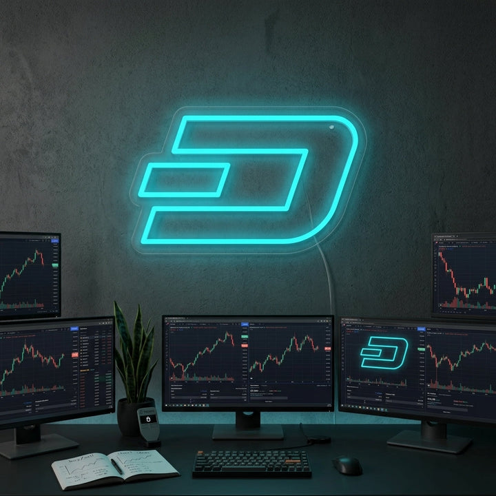 "Dash Coin" Neon Sign