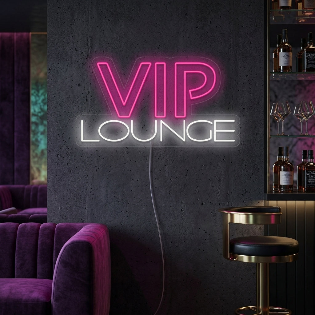 "Vip Lounge" Neon Sign