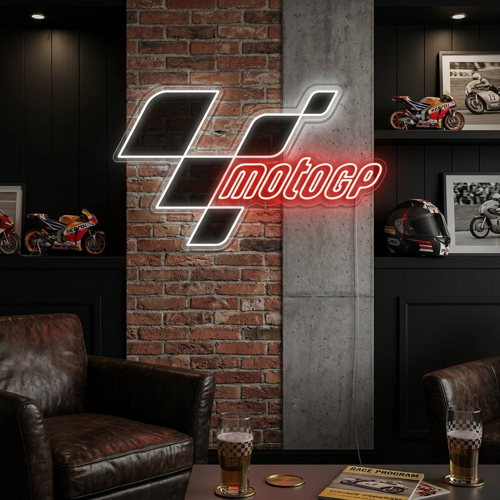 "Moto Gp Race Logo" Neon Sign