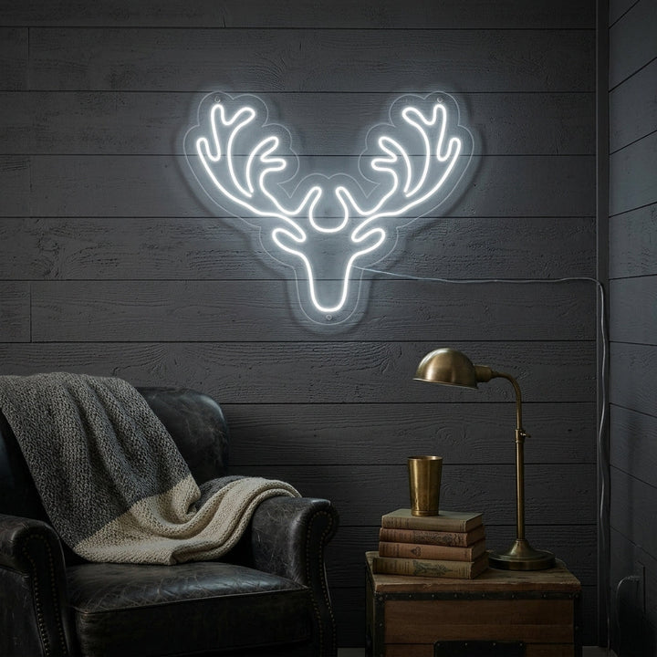 "Deer" Neon Sign