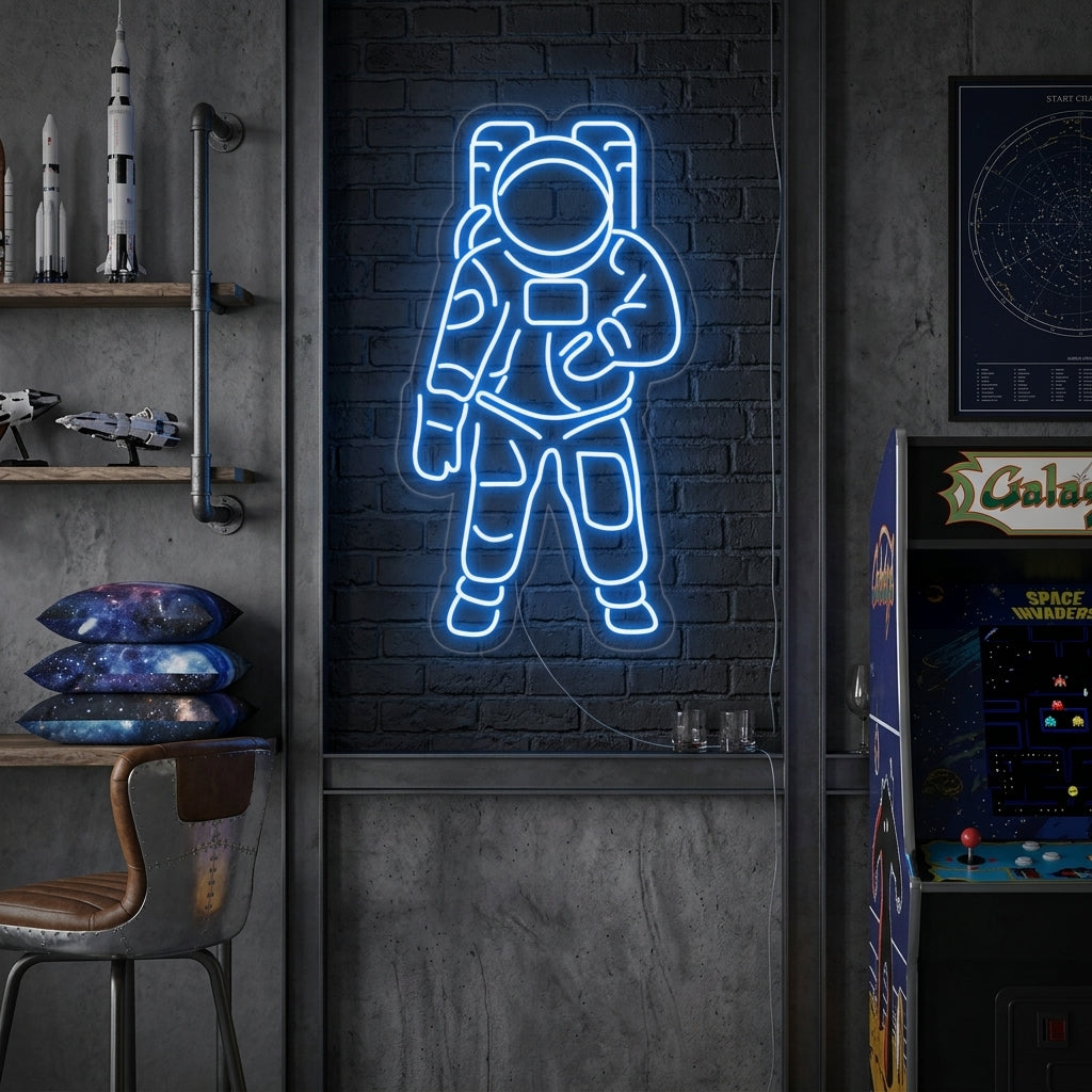 "Astronaut" Neon Sign