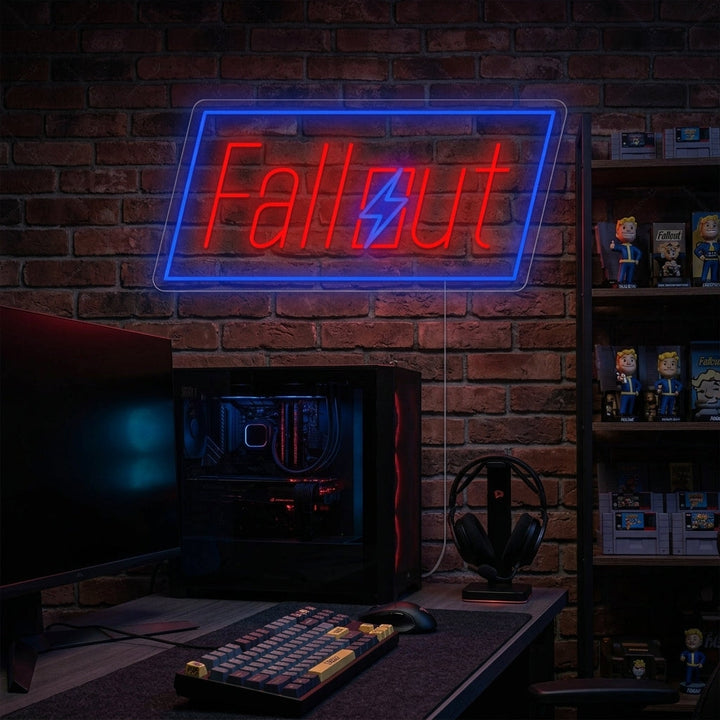 "Fallout" Neon Sign