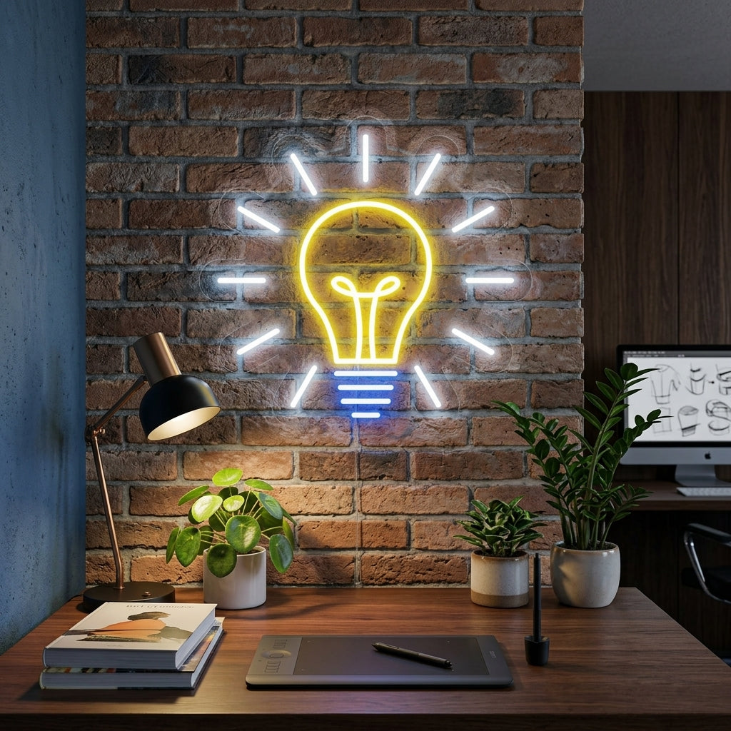 "Light Bulb" Neon Sign