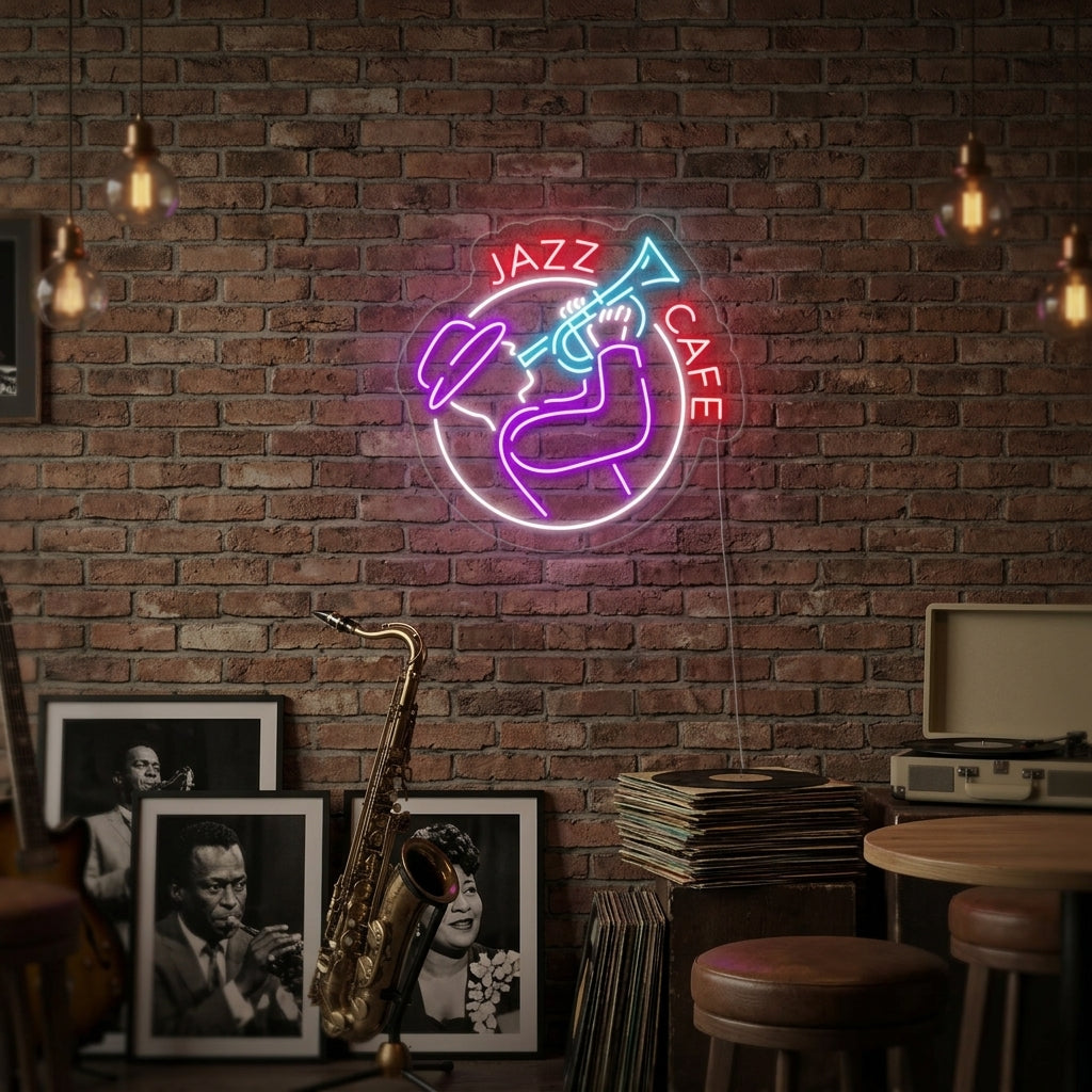 "Jazz cafe" Neon Sign