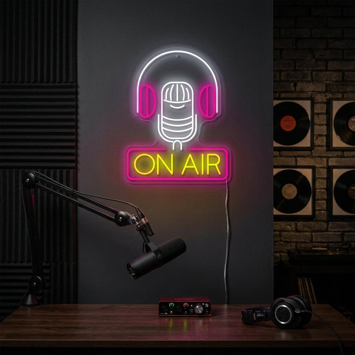 "On Air" Neon Sign
