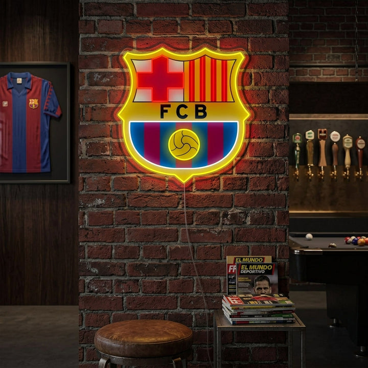 "Fc Barcelona" Neon Sign