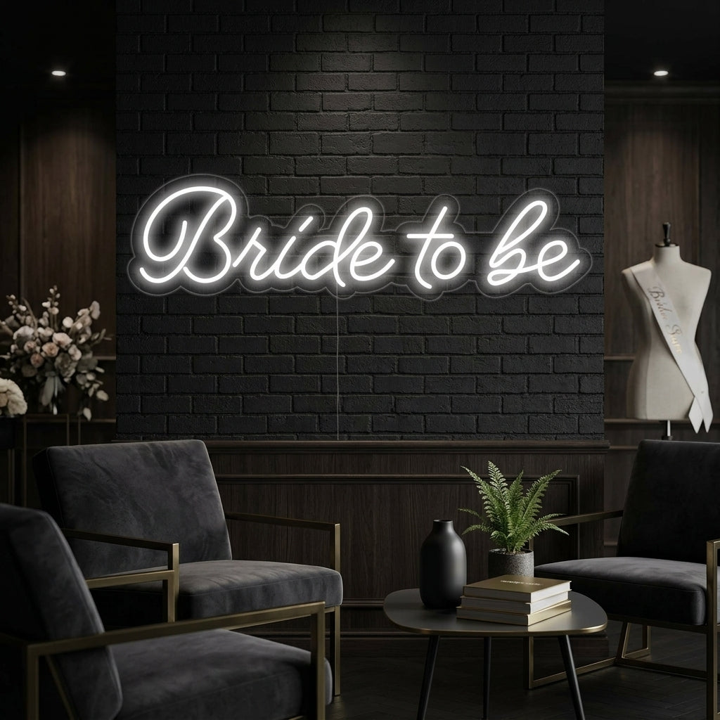 "Bride To Be" Neon Sign