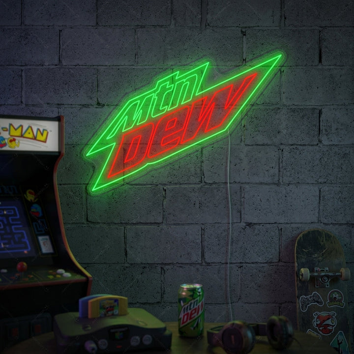 "Mountain Dew" Neon Sign