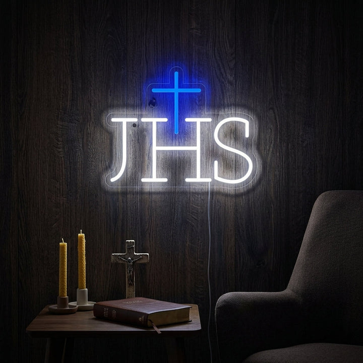"Ihs Jesus Symbol" Neon Sign