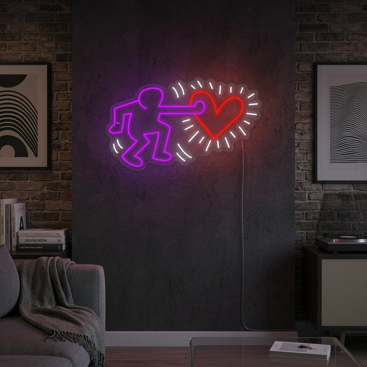 "Send Love" Neon Sign