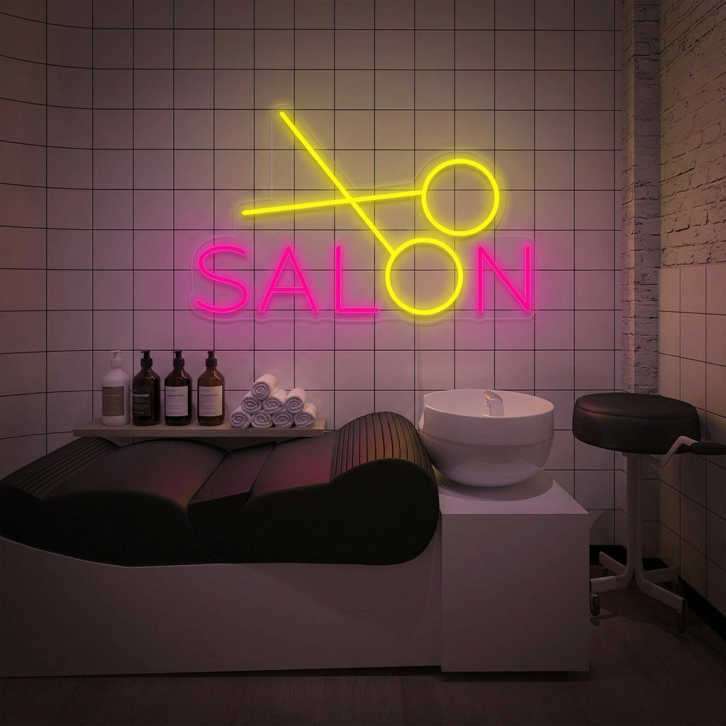 "Hair Salon" Neon Sign