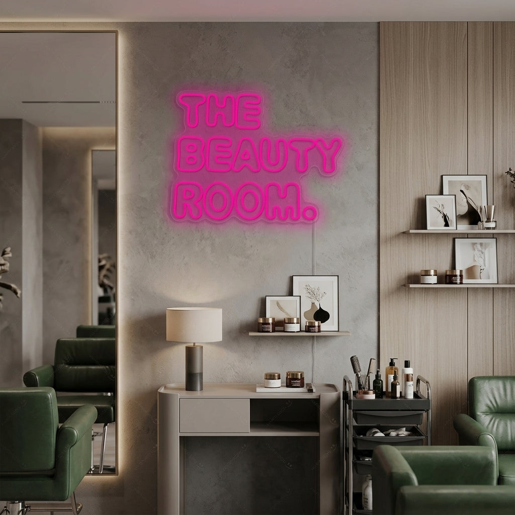 "The Beauty Room" Neon Sign