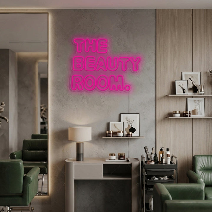 "The Beauty Room" Neon Sign