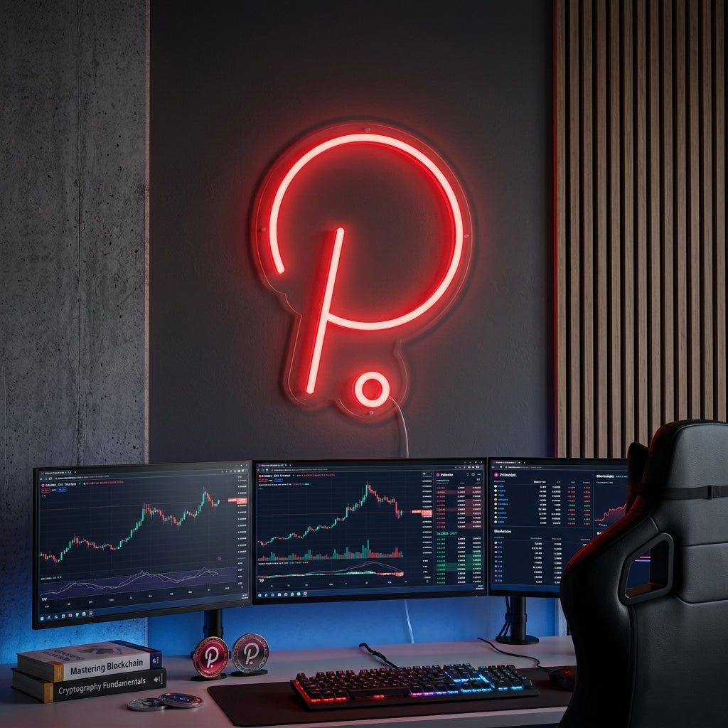 "Polkadot DOT" Neon Sign