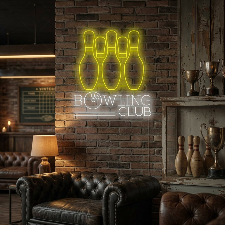 "Bowling Club" Neon Sign