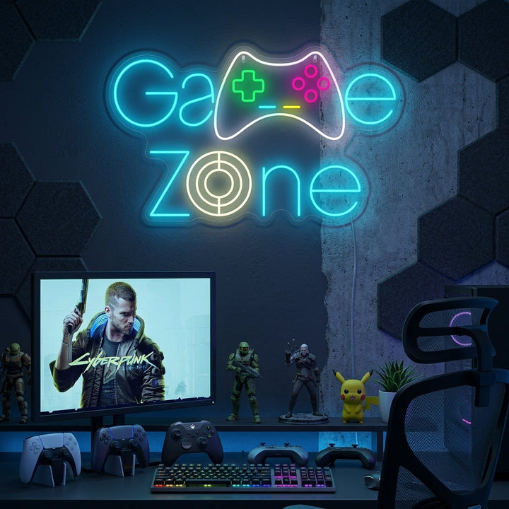 "Game Zone" Neon Sign
