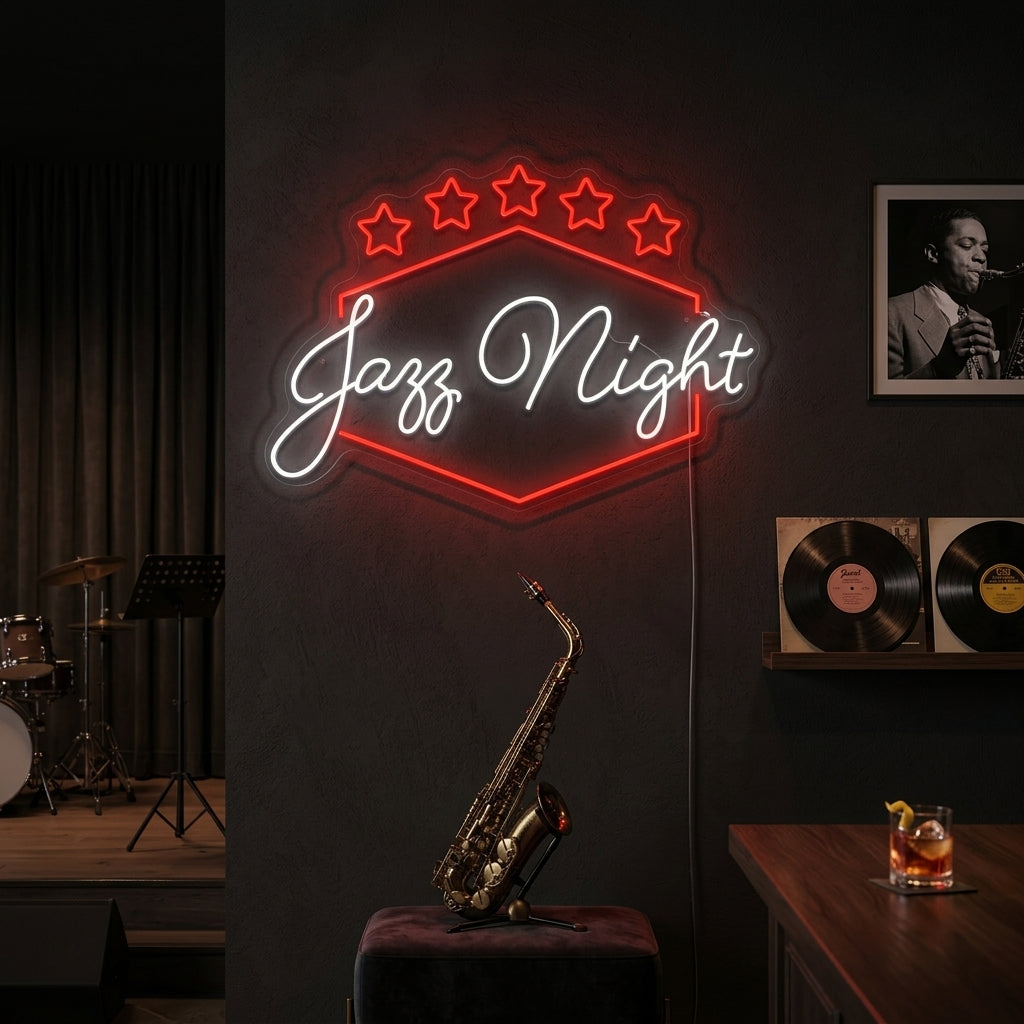 "Jazz Night" Neon Sign