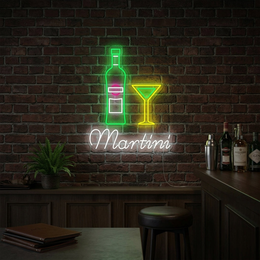 "Martini" Neon Sign