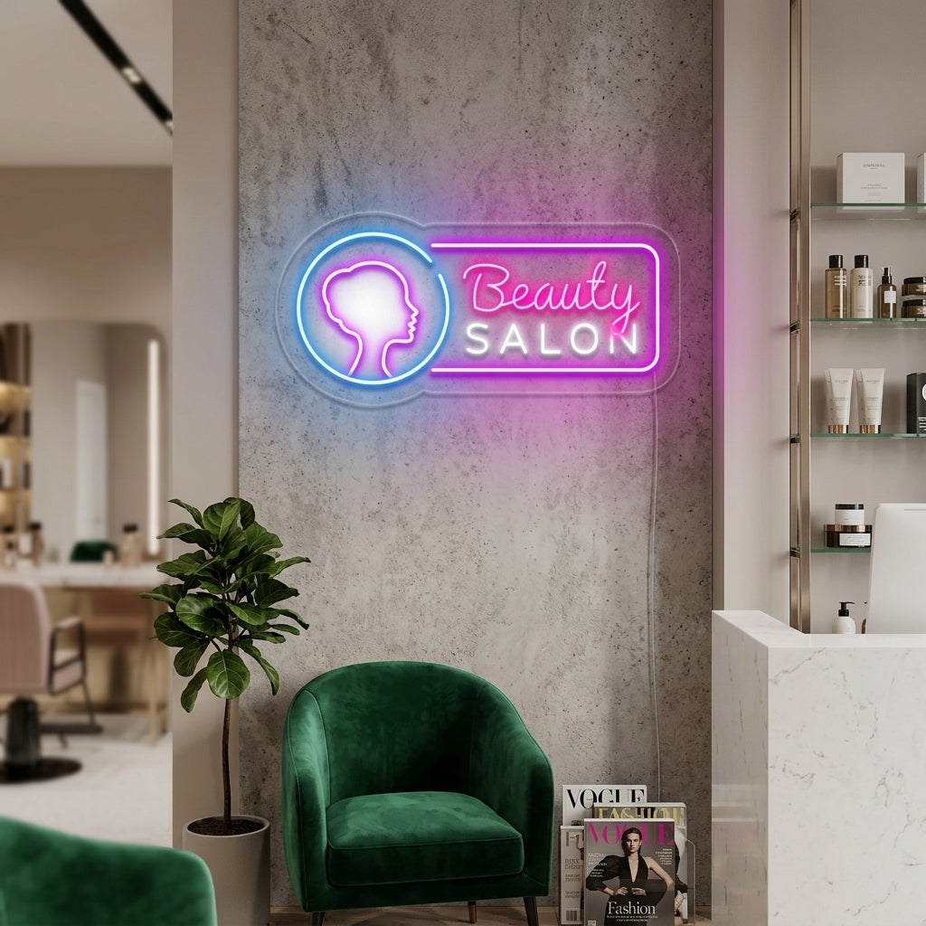 "Beauty Salon" Neon Sign