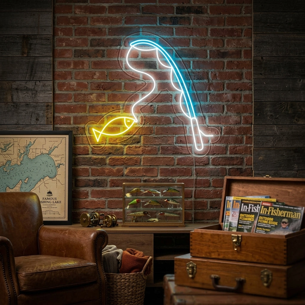 "Fishing" Neon Sign