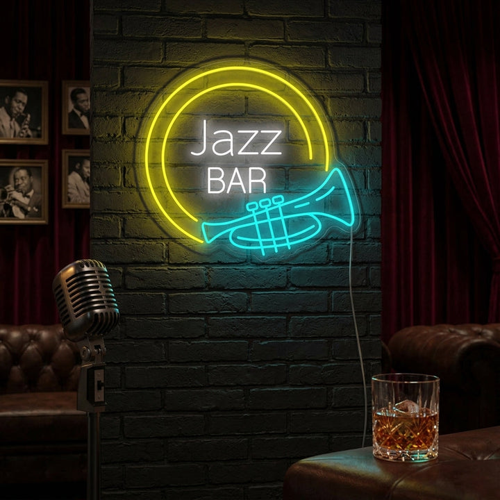 "Jazz Bar" Neon Sign