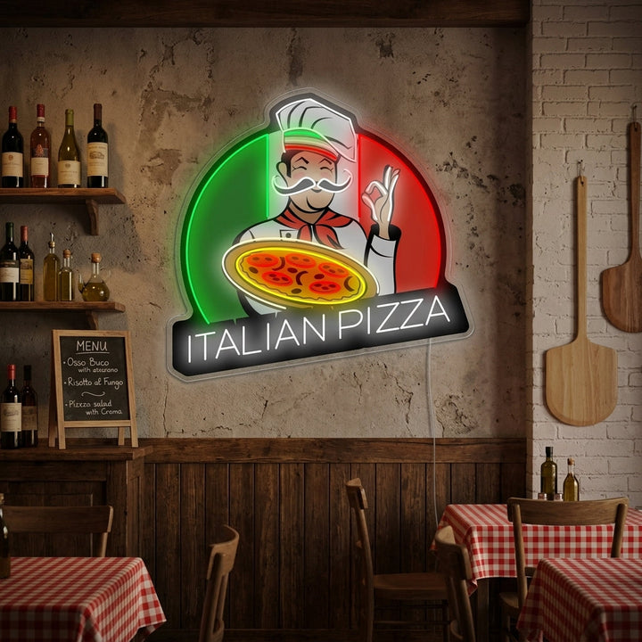 "Italian Pizza" Neon Sign
