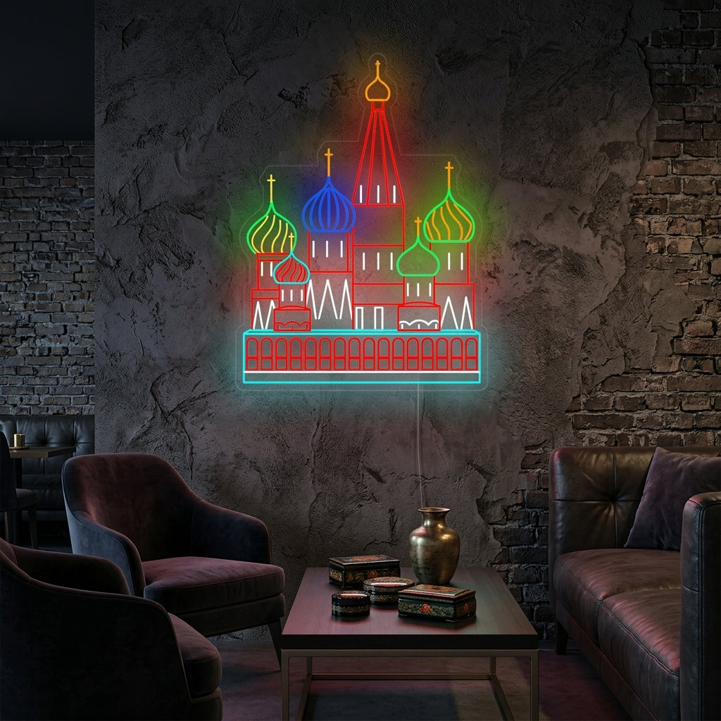 "Moscow Kremlin" Neon Sign