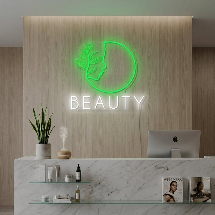 "Beauty Spa Logo" Neon Sign