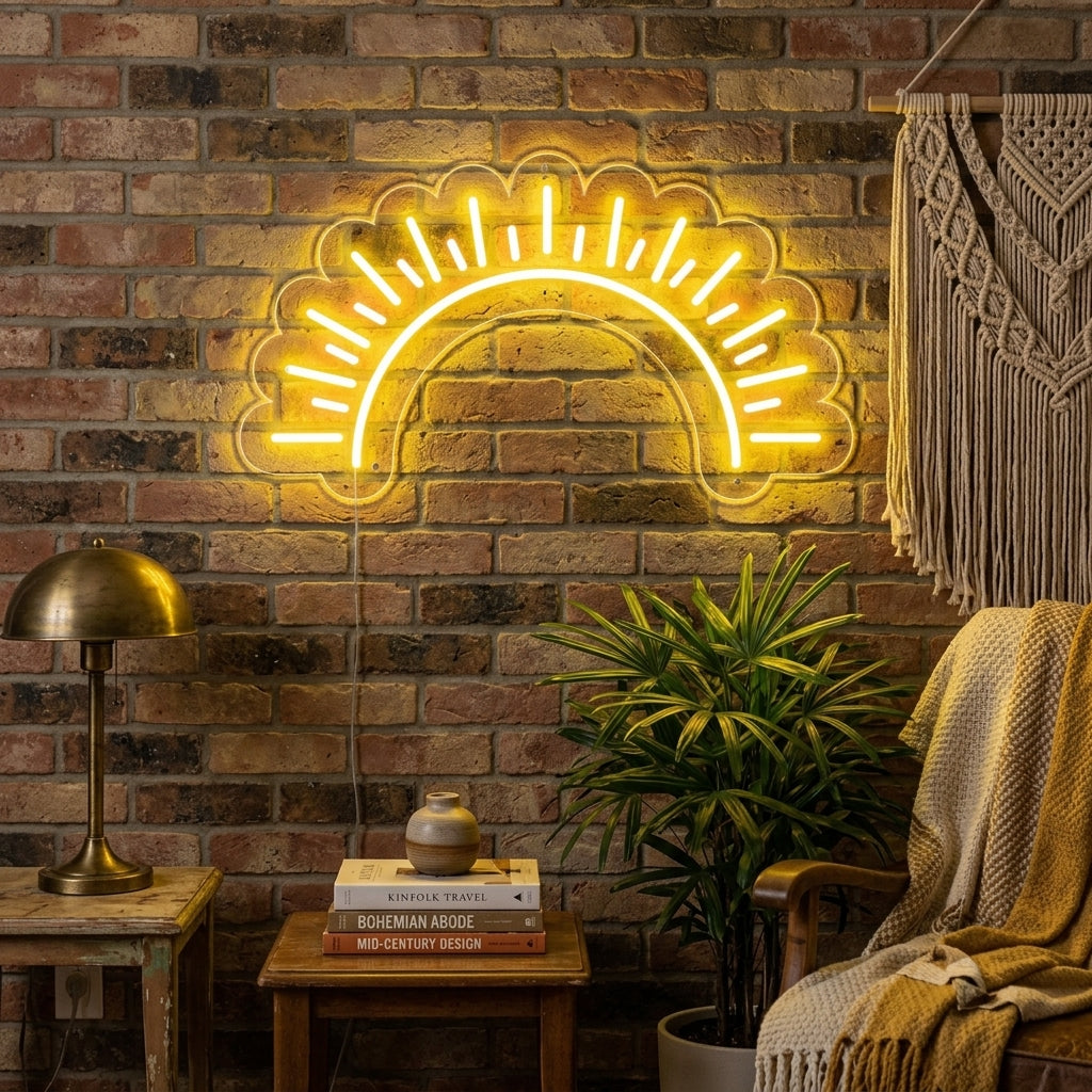 "Sun Sunset" Neon Sign