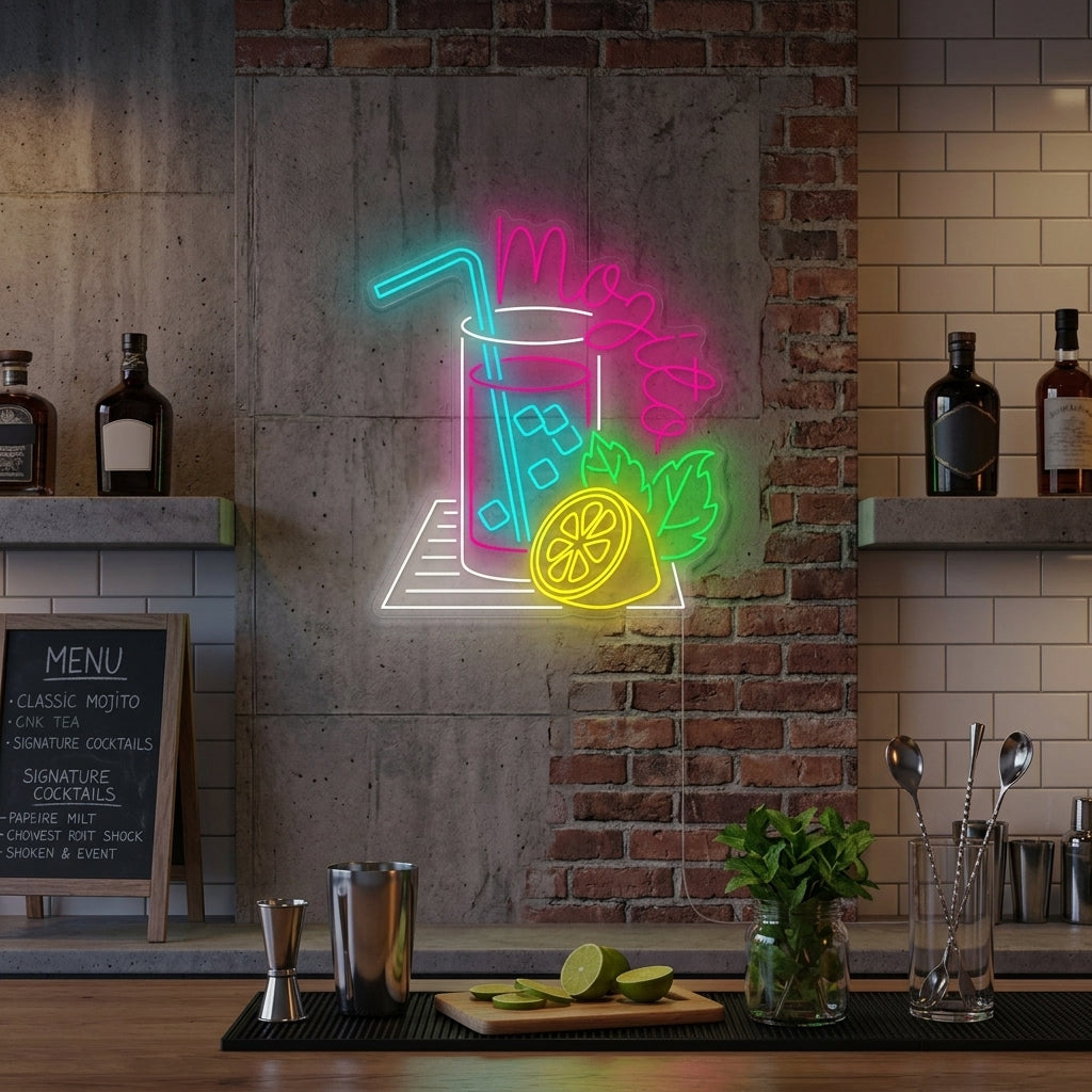 "Mojito" Neon Sign