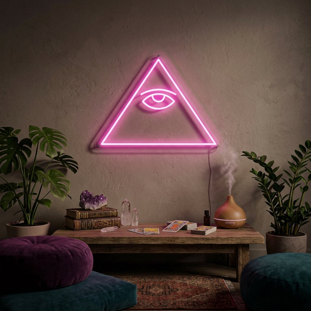 "Psychic Eye" Neon Sign
