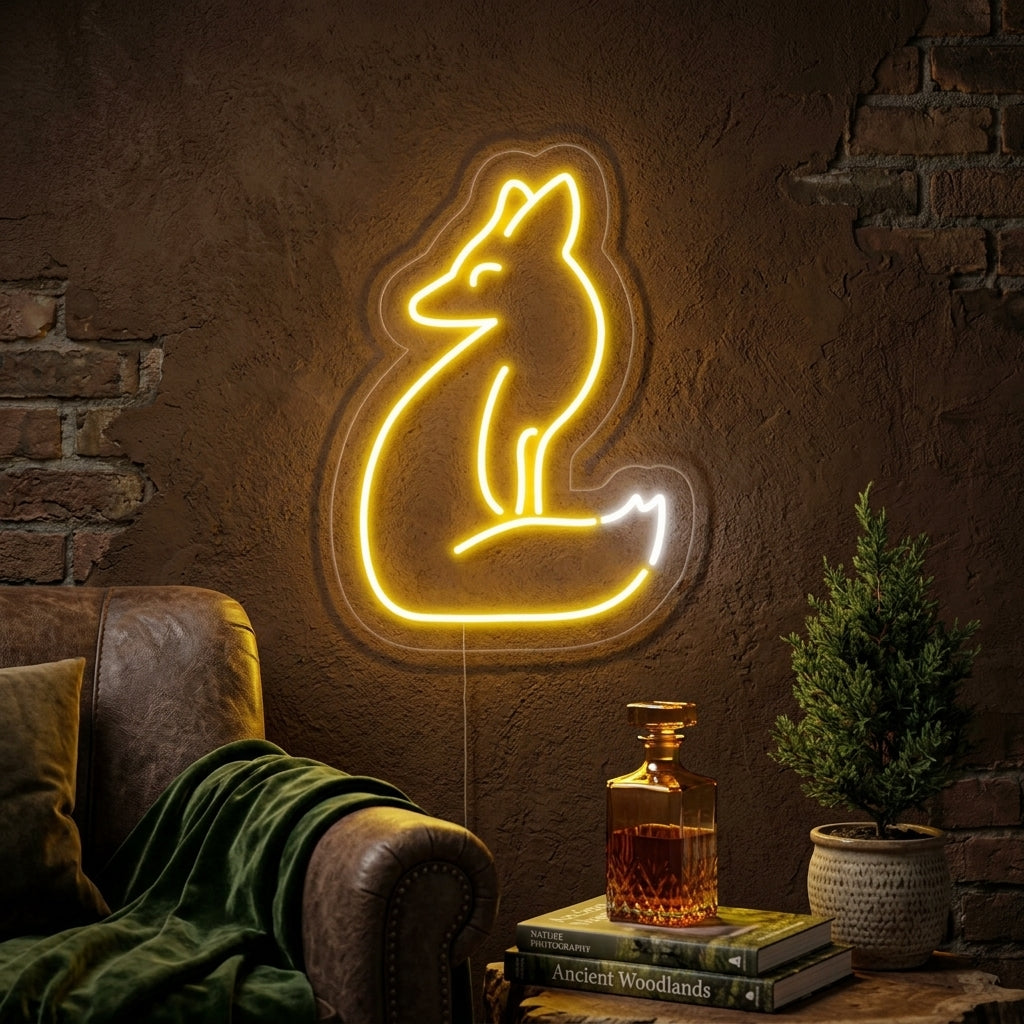 "Fox" Neon Sign