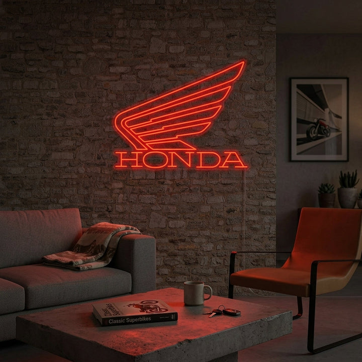 "Honda Logo" Neon Sign