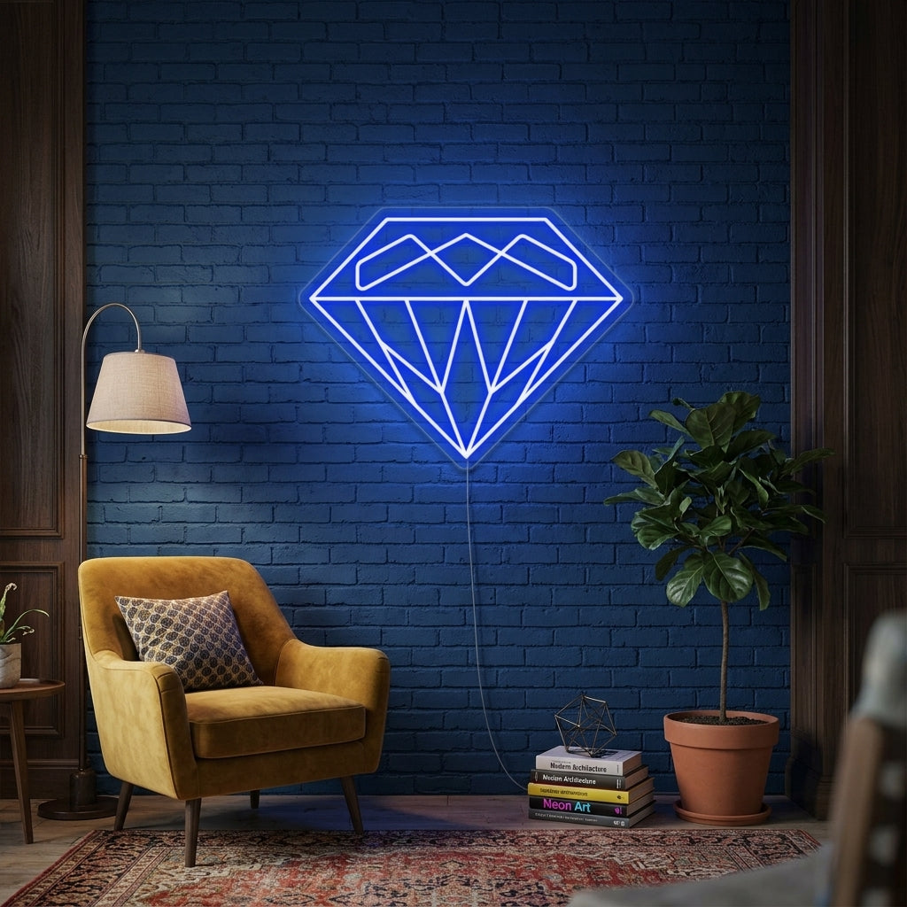 "Diamond" Neon Sign