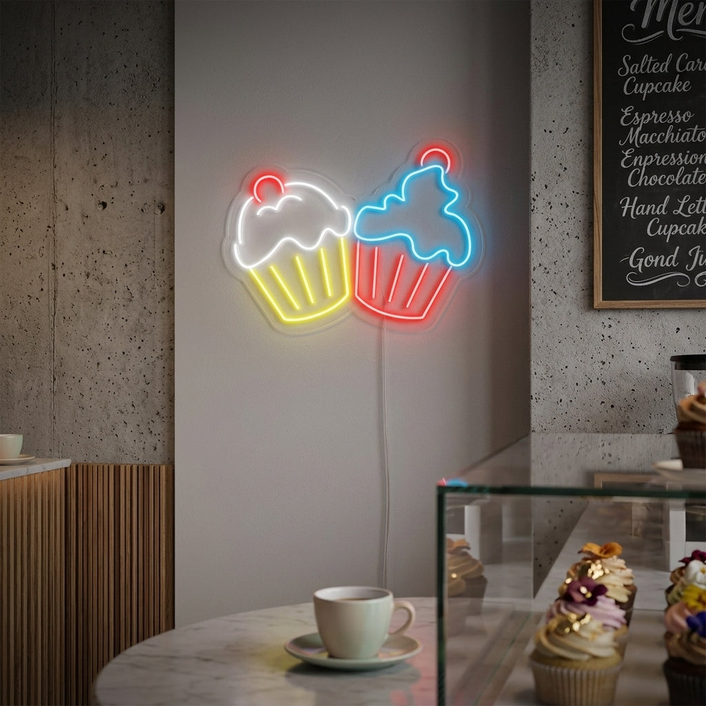 "Cupcakes" Neon Sign