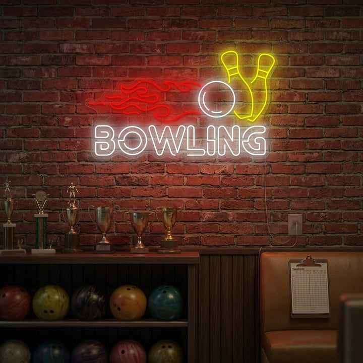 "Bowling" Neon Sign