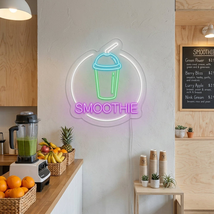"Smoothie" Neon Sign