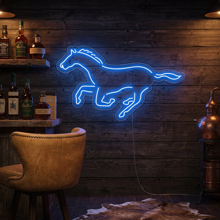 "Horse" Neon Sign