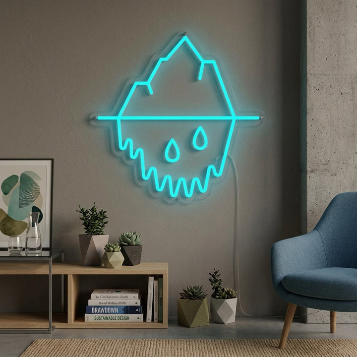 "Iceberg Melting" Neon Sign