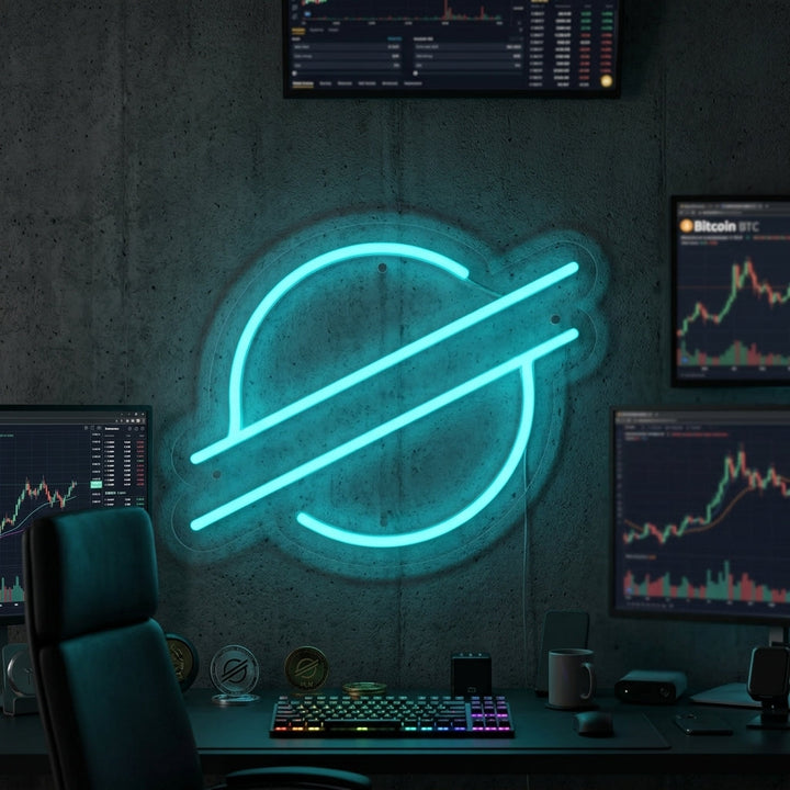 "Stellar XLM" Neon Sign