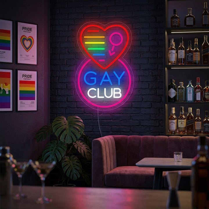 "LGBT Gay Club" Neon Sign