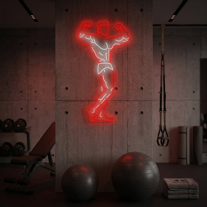 "Gym Hero" Neon Sign